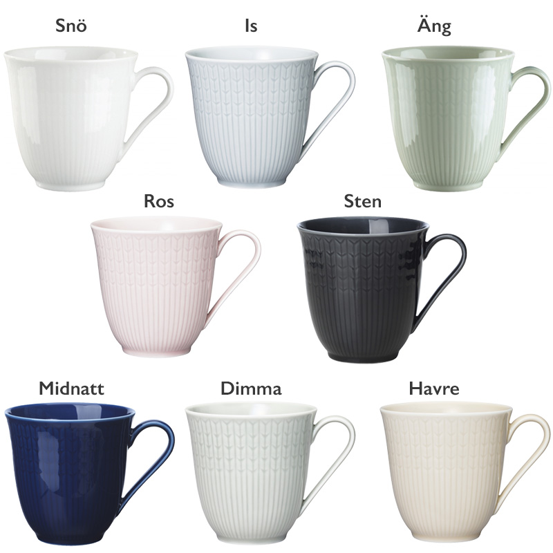 SwedishGrace mugg 30cl farger